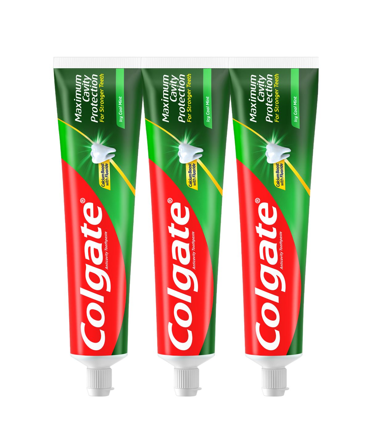 콜게이트(COLGATE) 캐비티 프로텍션 고불소치약  쿨민트 175g 3개