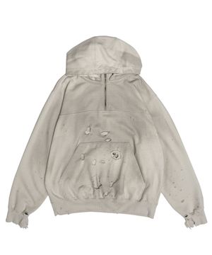 BORO HOODIE GREY