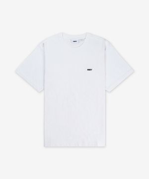 웍스 볼드 반소매 티셔츠 - 화이트 / 131080365WHT