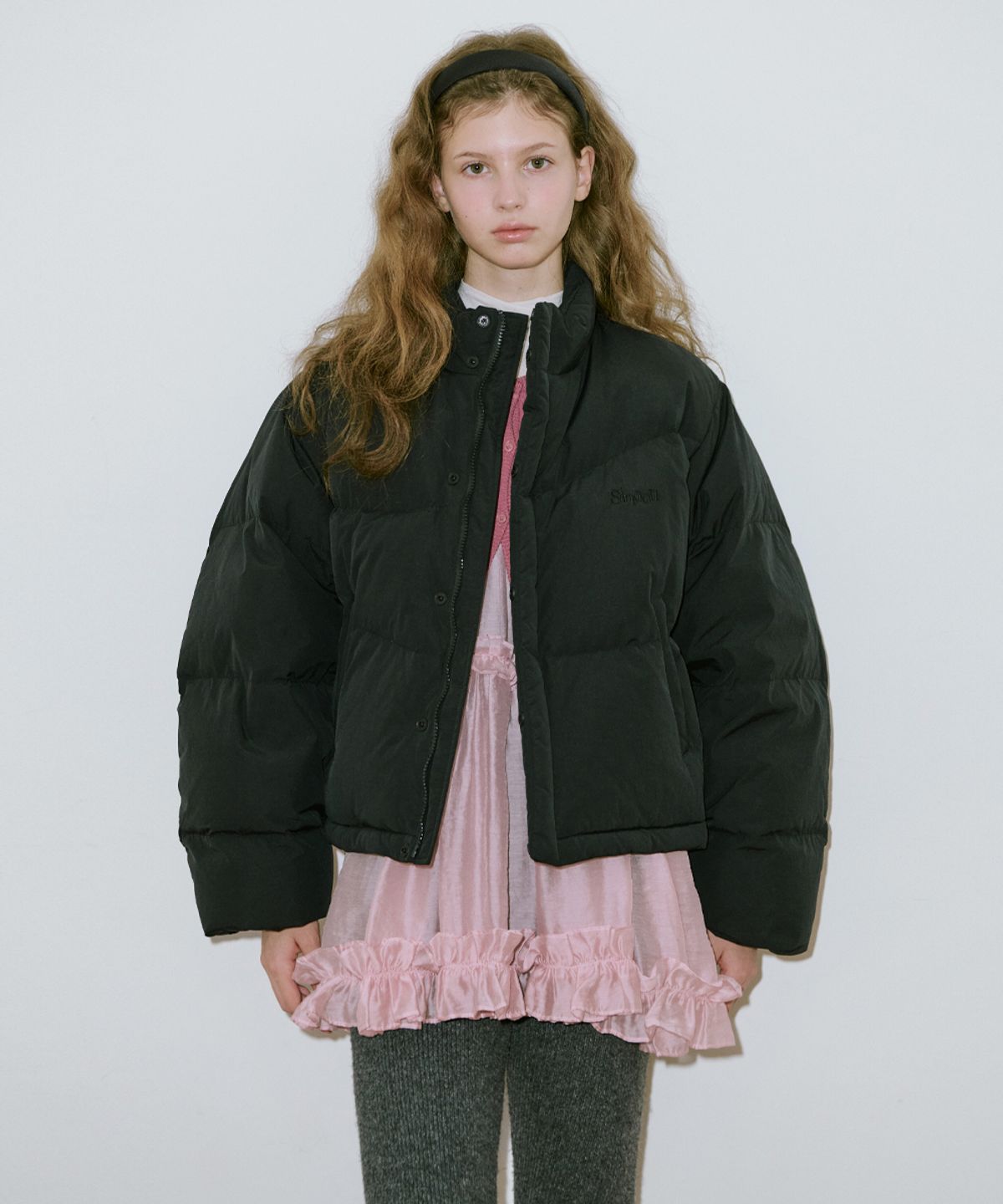 시눈(SINOON) Puffer Jacket (Black)