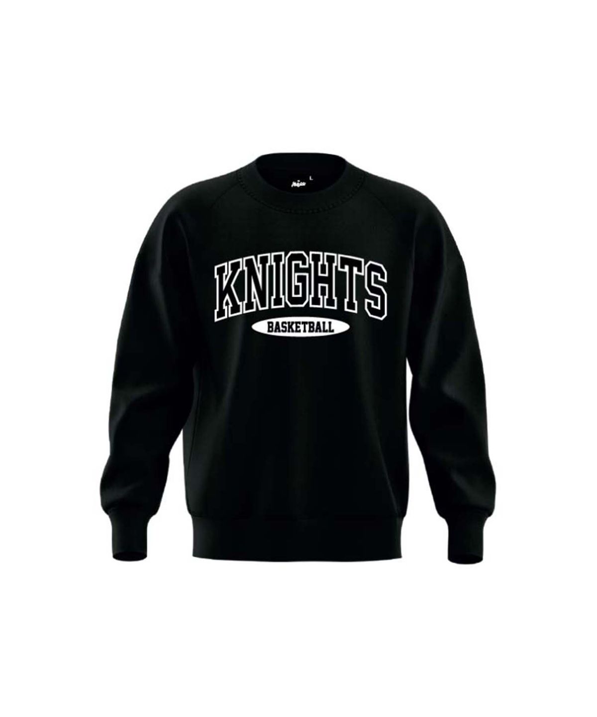 SK나이츠(SK KNIGHTS) SK나이츠 맨투맨 (나그랑) Black