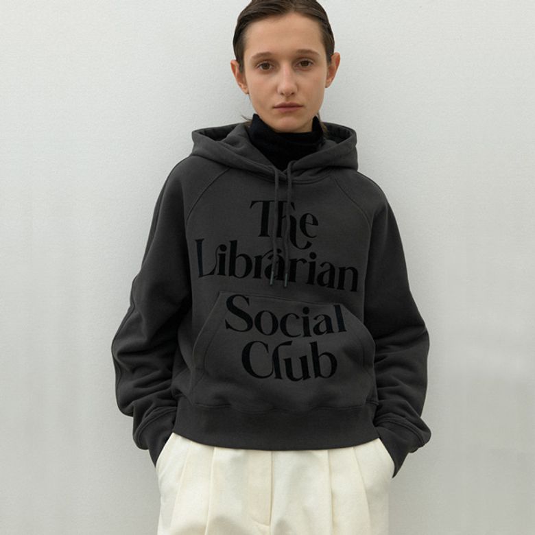 CLUB VELVET PRINT HODDIE(T-6939)