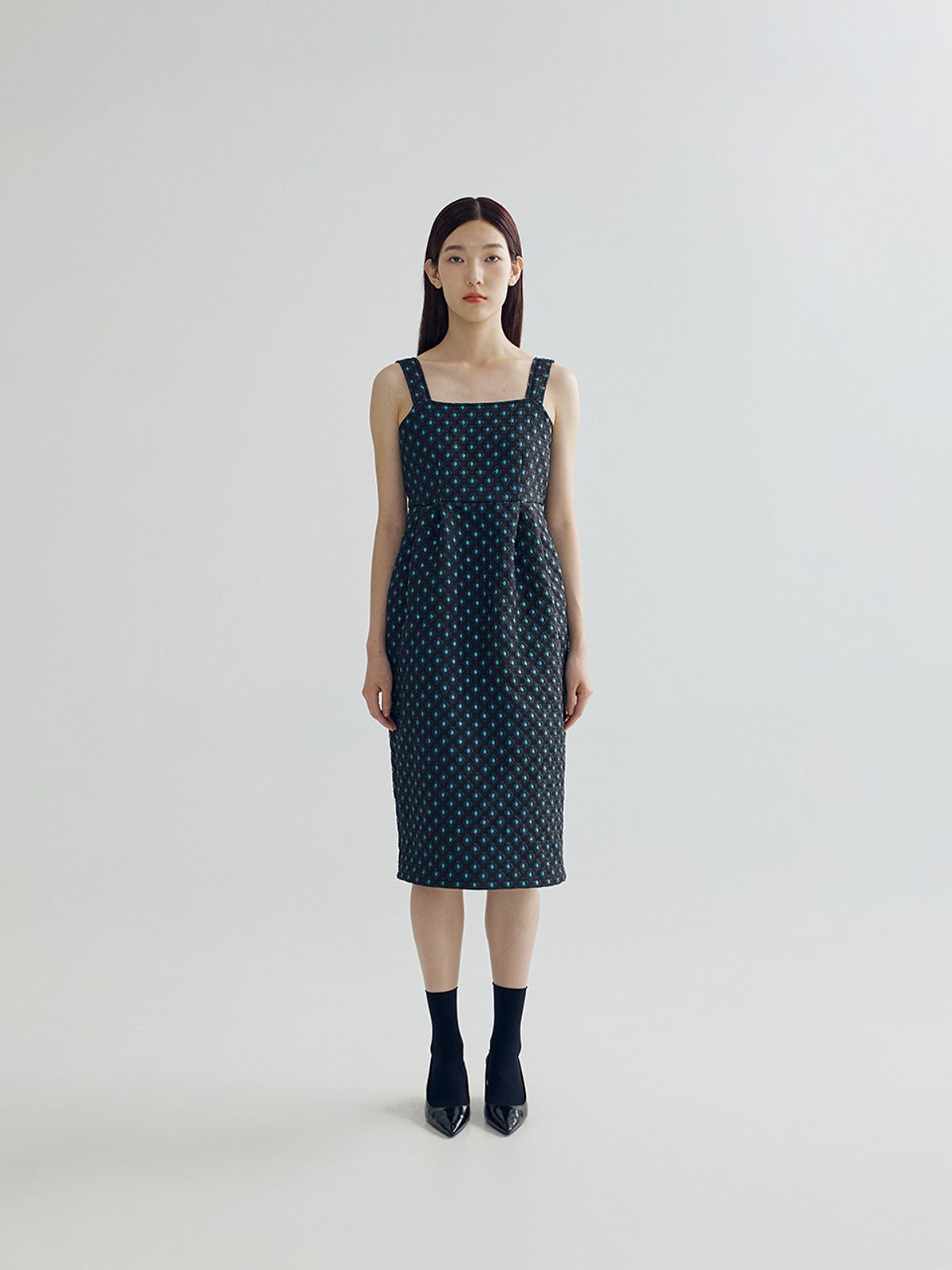 봄날 부티크(BOMNAL BOUTIQUE) 트윙클 머메이드  드레스 _블랙