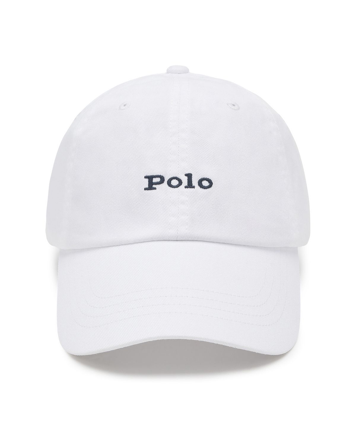폴로 랄프 로렌(POLO RALPH LAUREN) [Pony Trio] 트리플리케이트 포니 코튼 트윌 볼 캡-화이트