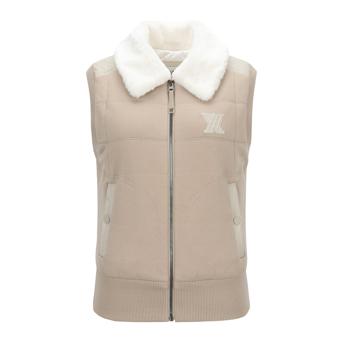 어뉴골프(ANEW GOLF) W FAKE FUR COLLAR HYBRID DOWN VT_LE