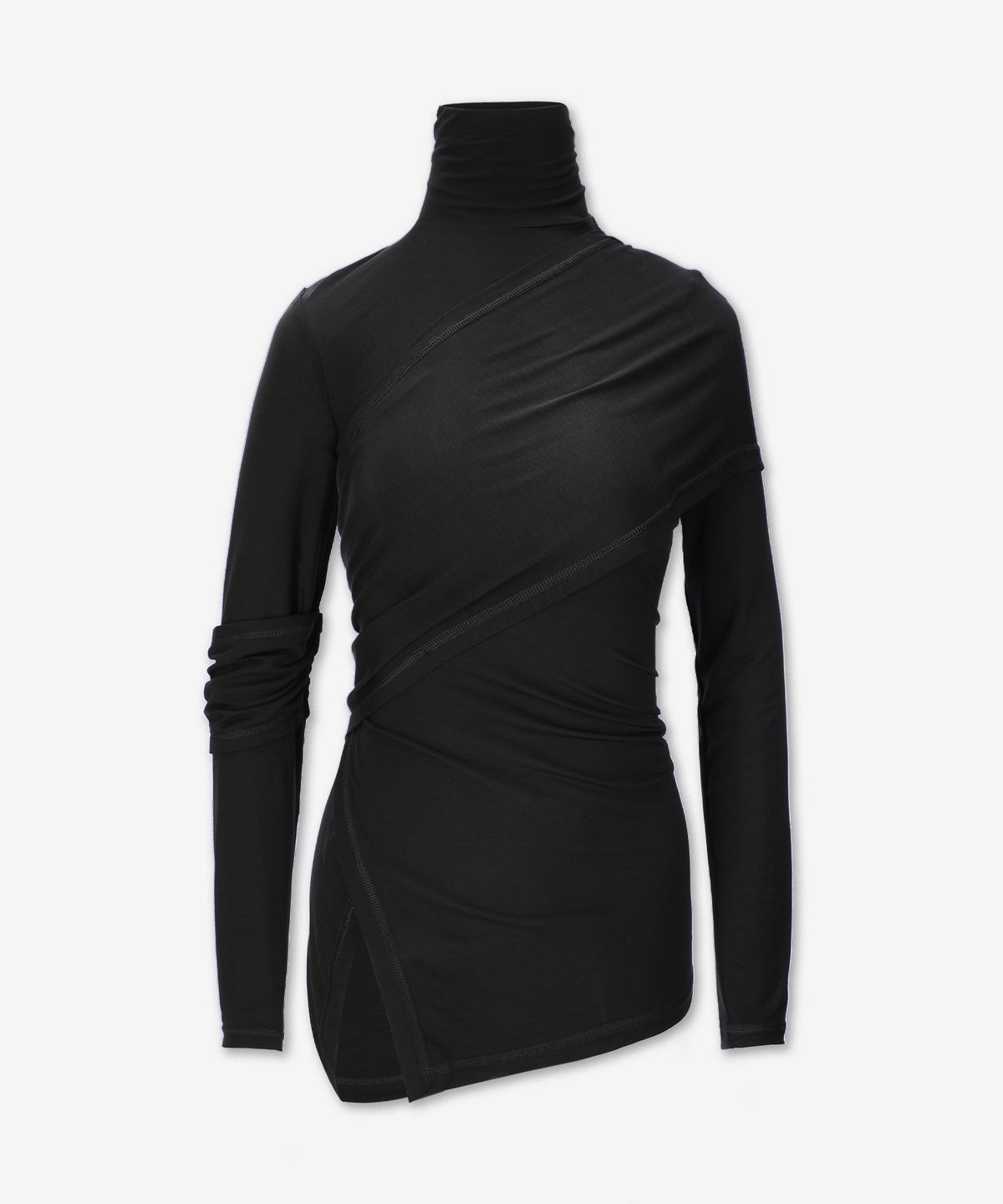 헬무트 랭(HELMUT LANG) 프로텍션 탑 티셔츠 - 블랙 / O07HW501001