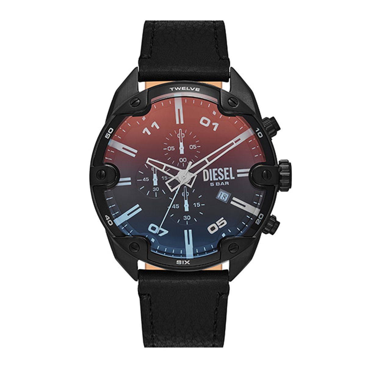 디젤 시계(DIESEL WATCH) DZ4667 (Spiked) 스파이크 크로노그래프 남성 가죽시계