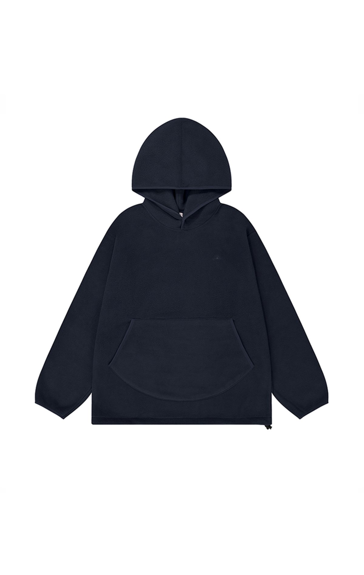 캐피디자인(KAPPY DESIGN) 선라이즈 플리스 버튼 후디(네이비)