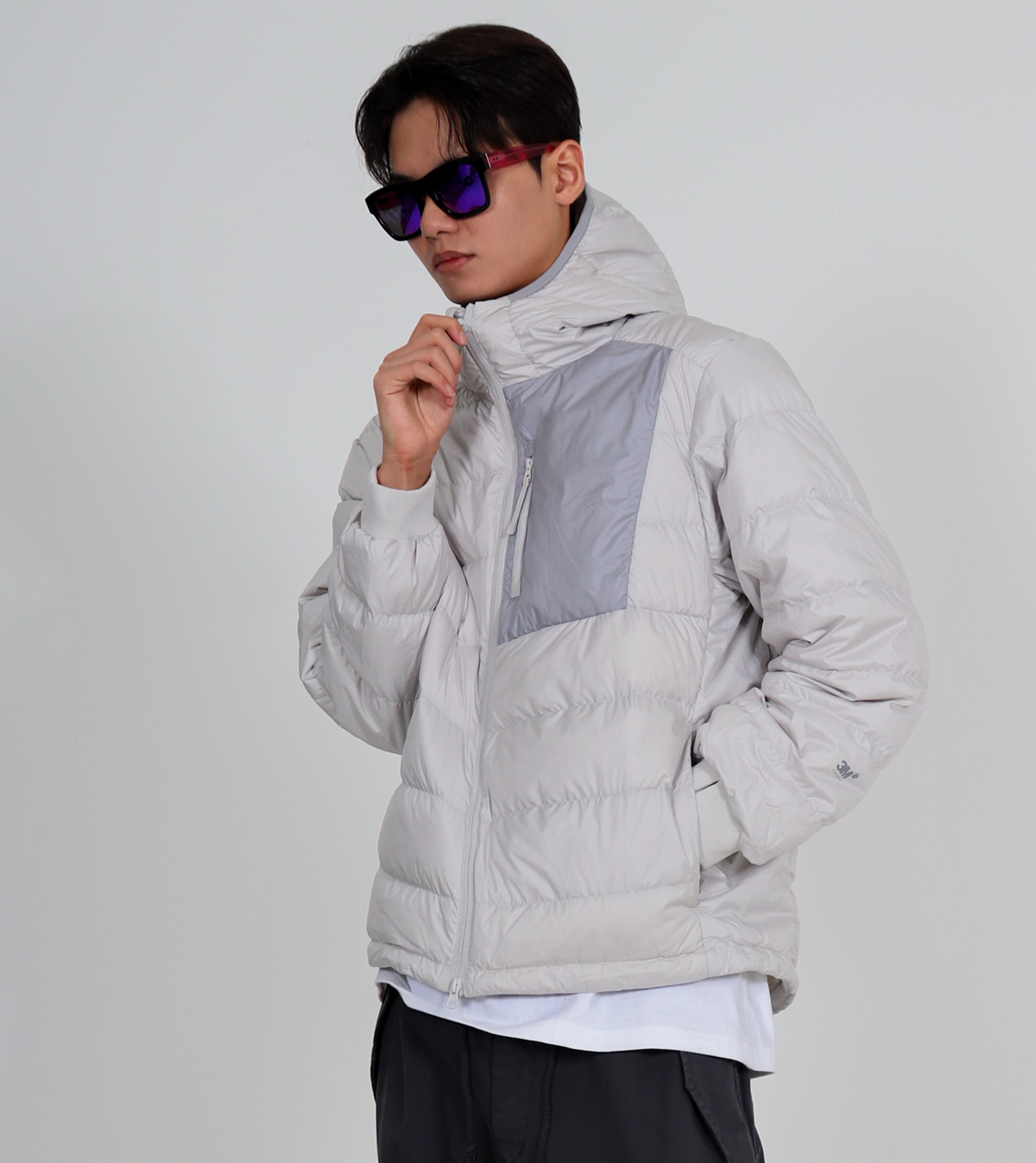 puffer jacket cool white jacket