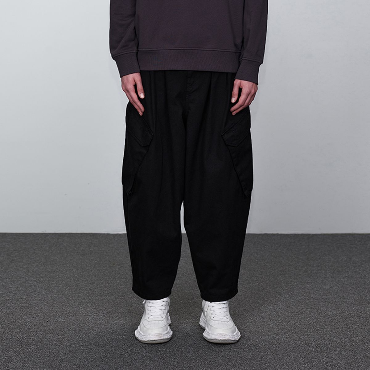 오프로드(OFFROAD) MULTI PLEATED 벌룬 데님 팬츠_5K52621