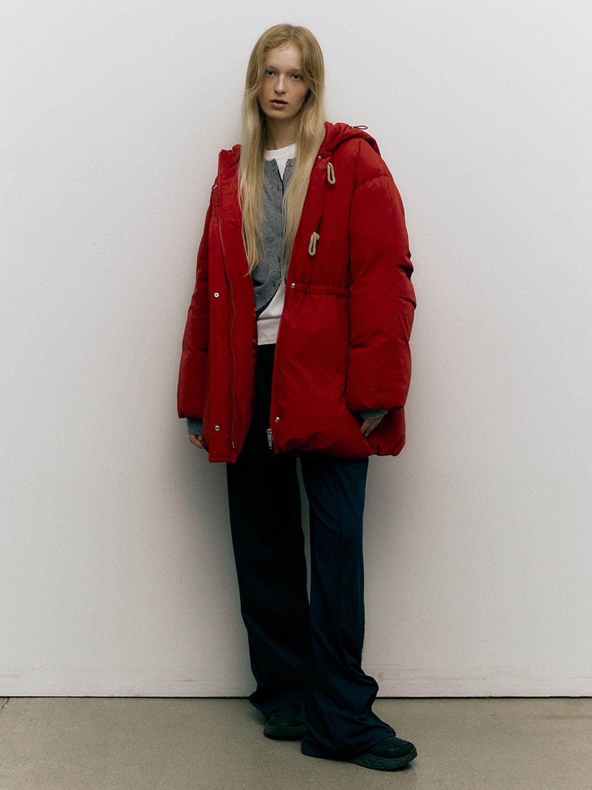 레이브(RAIVE) Hood Toggle Button Down VP4WM424_2color