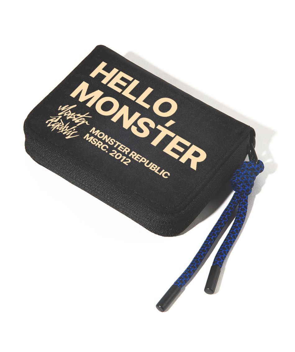 MUSINSA公式 | MONSTER REPUBLIC こんにちは MSRC_旅行コイン財布_カラビナ_クリーム