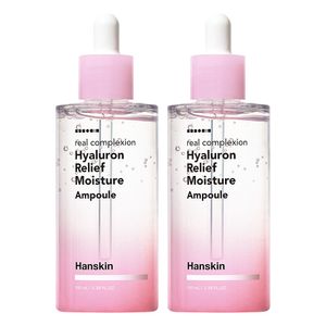 리얼 컴플렉션 히알루론 릴리프 수분 앰플 100ml 2개