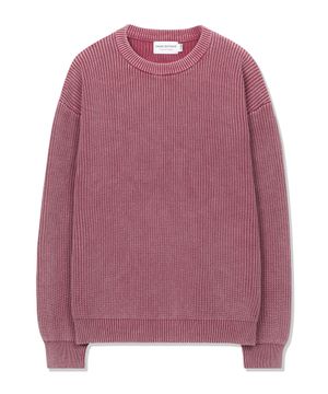 가먼트 다잉 하찌니트 [핑크]