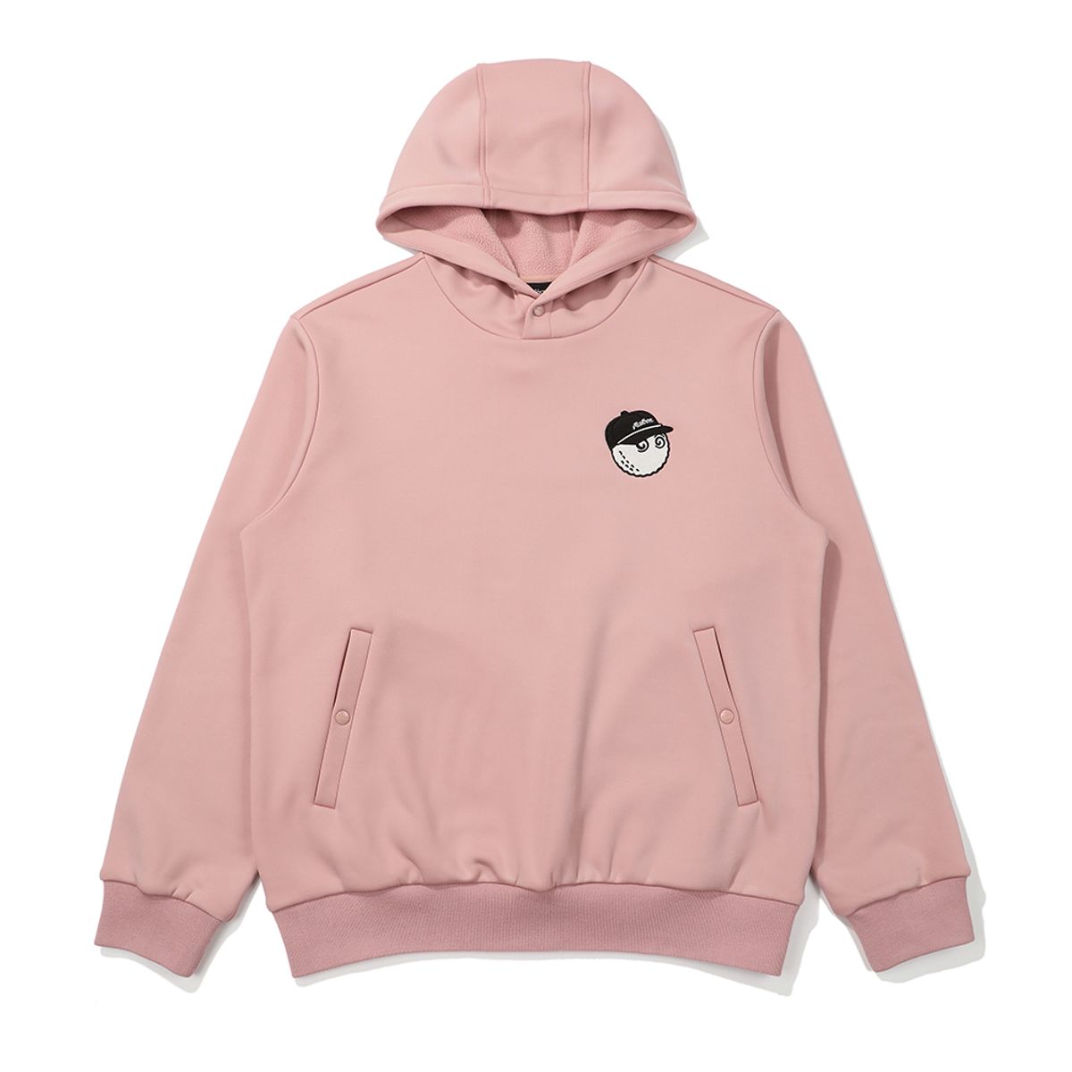 말본 골프(MALBON GOLF) 말본 스크립트 경량 후드 MTM PINK