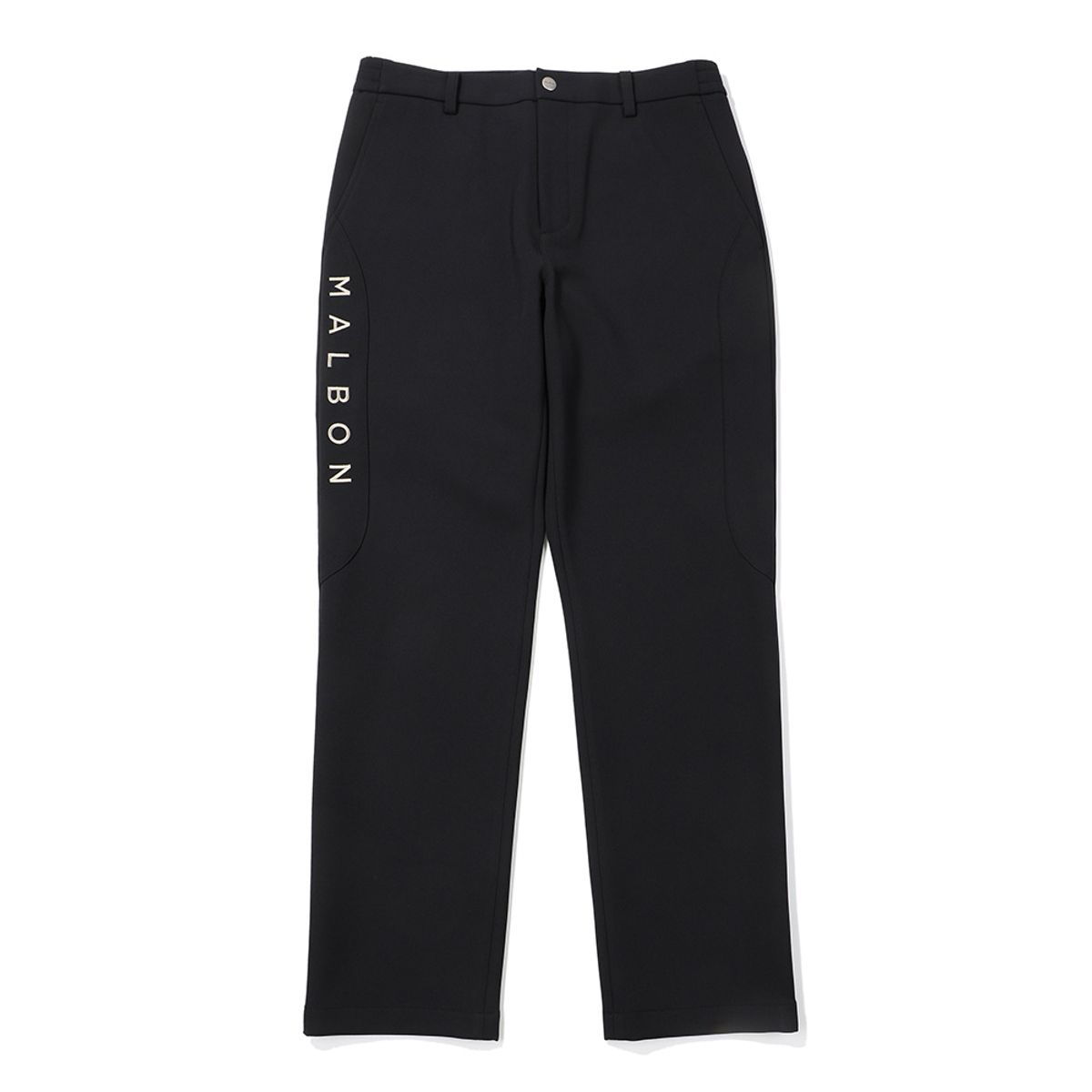 말본 골프(MALBON GOLF) 말본 다운 패브릭 일자 팬츠 BLACK (MAN)