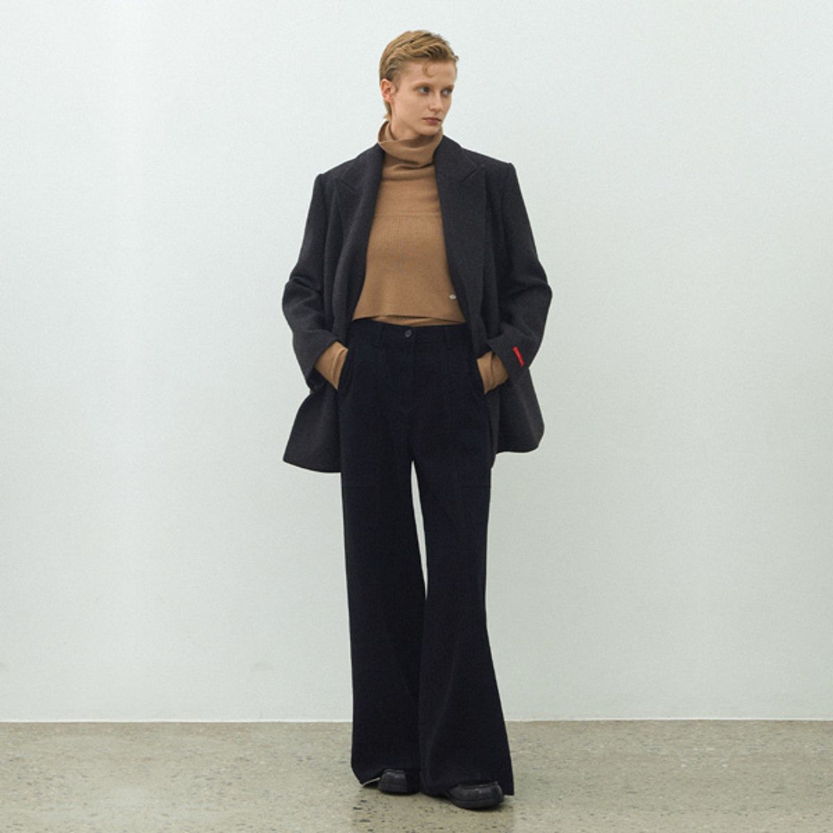 아틀리에 나인(ATELIER NAIN) HALEY WIDE STITCH PANTS(PT-5603)
