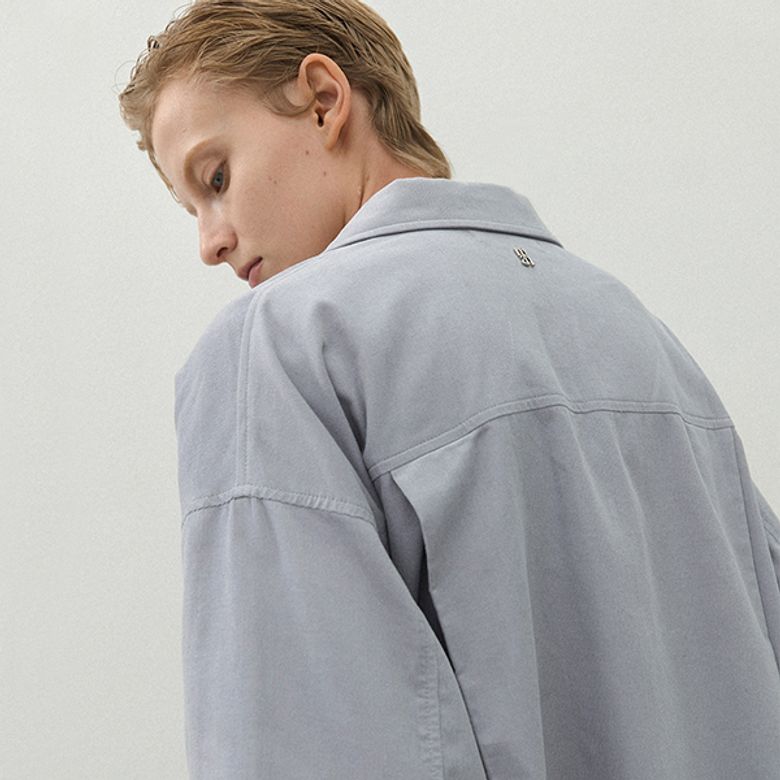 ESSENTIAL BOYFRIEND CORDUROY SHIRT(BL-4285)