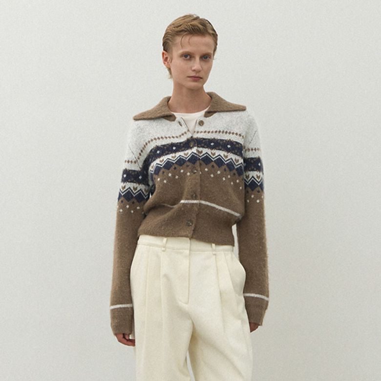 NORDICK HAIRY WOOL CARDIGAN(CD-2150)