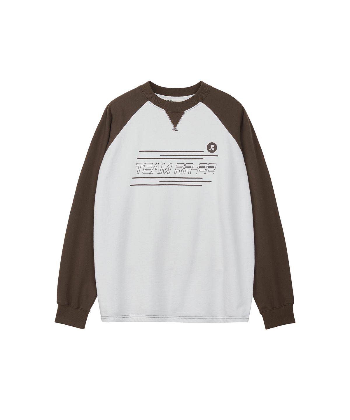 레스트앤레크레이션(REST&RECREATION) OVERSIZED RAGLAN SWEATSHIRT - WHITE