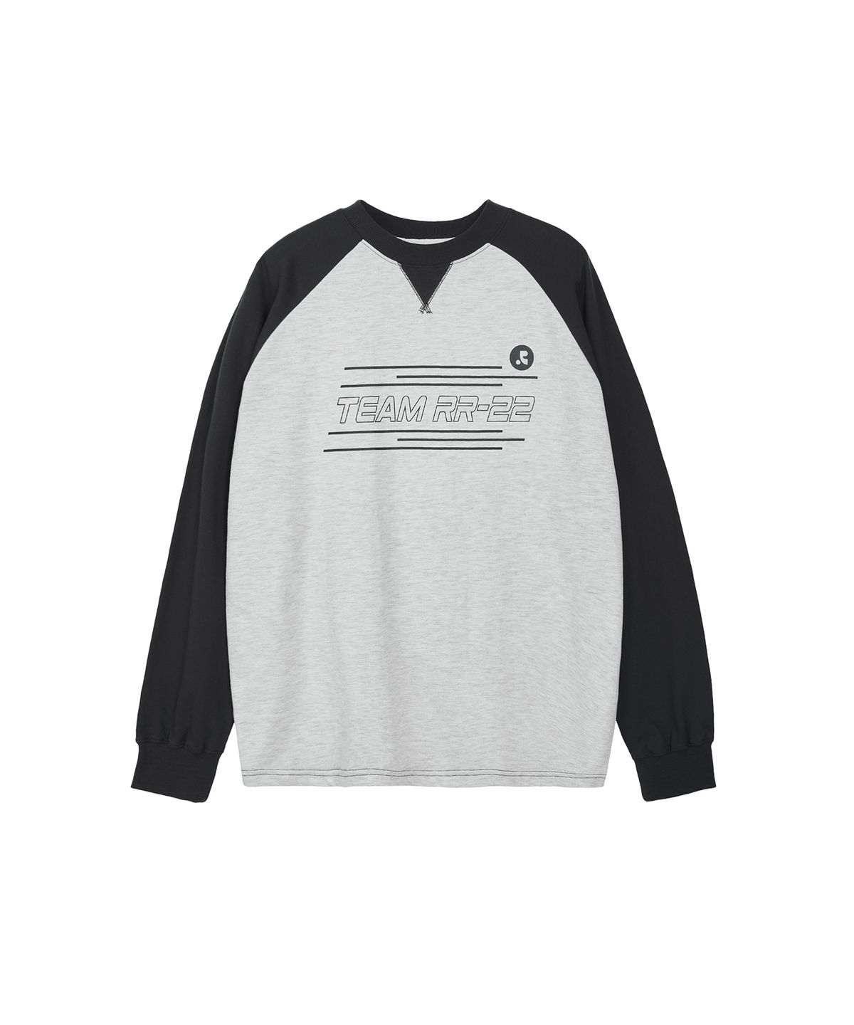 레스트앤레크레이션(REST&RECREATION) OVERSIZED RAGLAN SWEATSHIRT - GREY