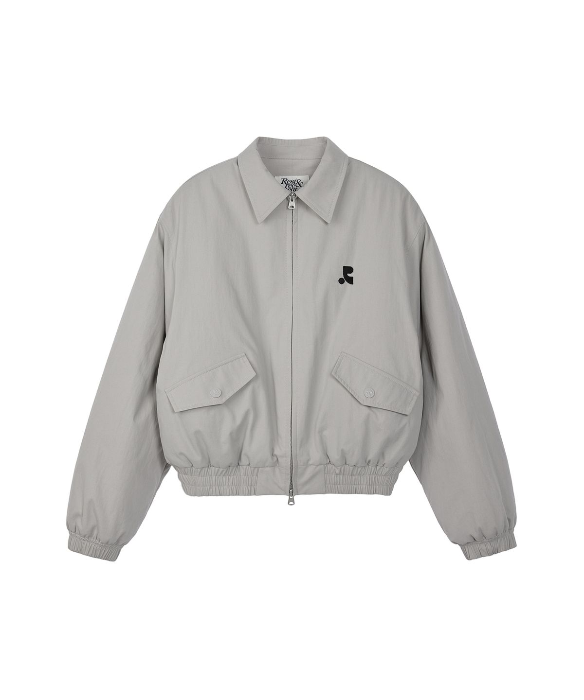 레스트앤레크레이션(REST&RECREATION) QUILTED BOMBER JACKET - GREY
