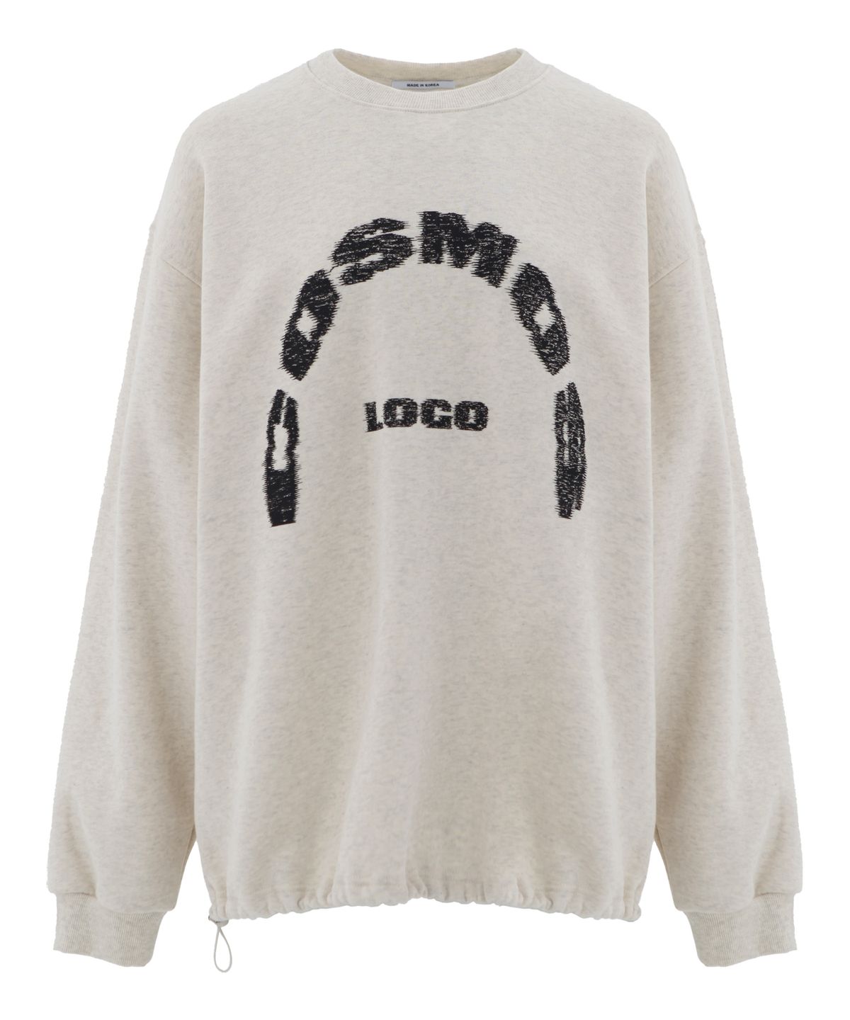 플라즈마스페어(PLASMA SPHERE) COSMOS T-SHIRT IN OATMEAL (기모 티셔츠)