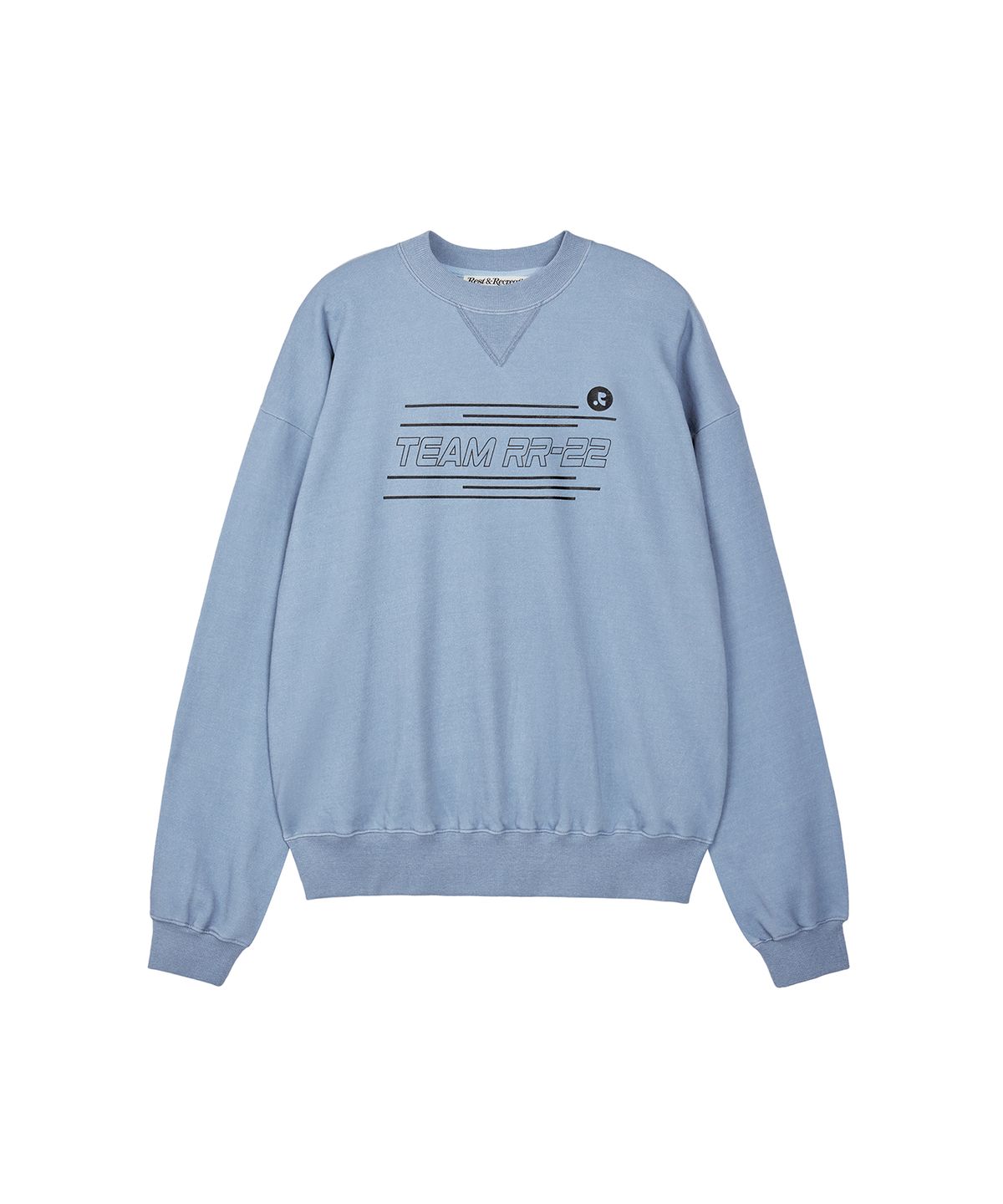 레스트앤레크레이션(REST&RECREATION) RR TEAM PIGMENT SWEATSHIRT - SKY BLUE