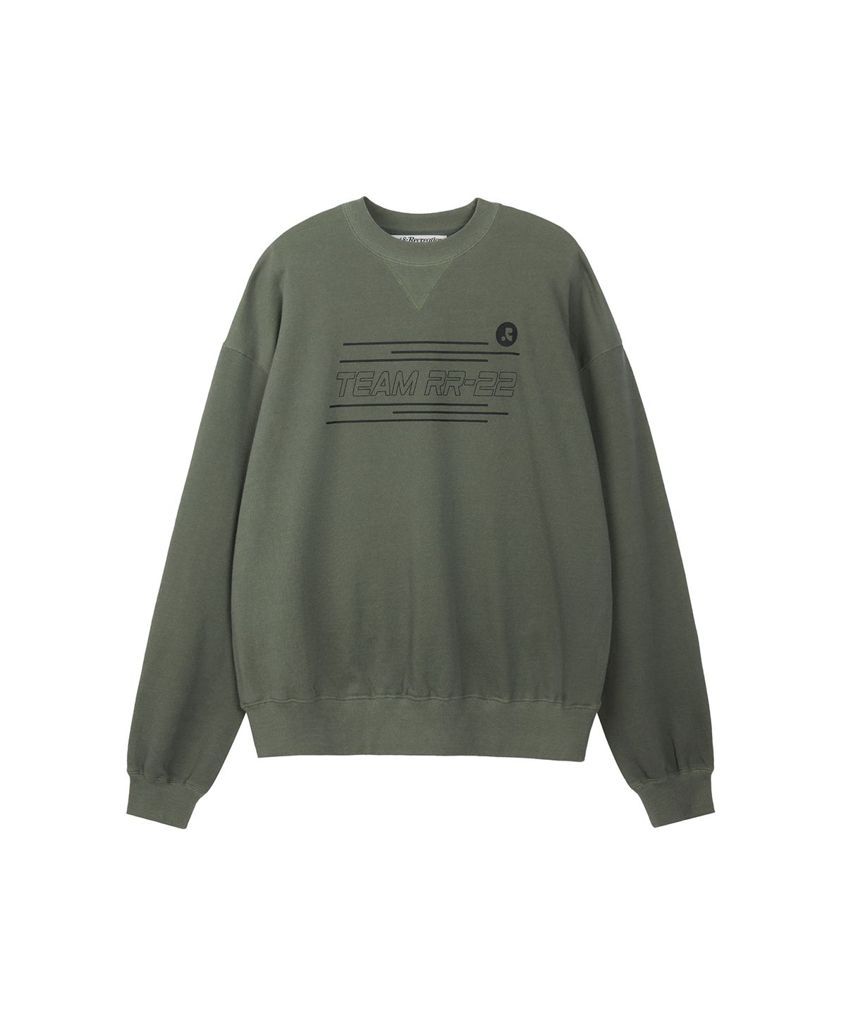 레스트앤레크레이션(REST&RECREATION) RR TEAM PIGMENT SWEATSHIRT - KHAKI