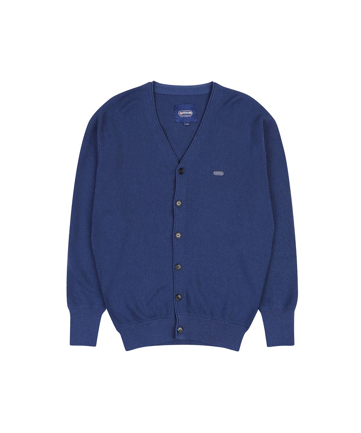 아웃도어 프로덕츠(OUTDOOR PRODUCTS) V NECK CARDIGAN (BLUE)
