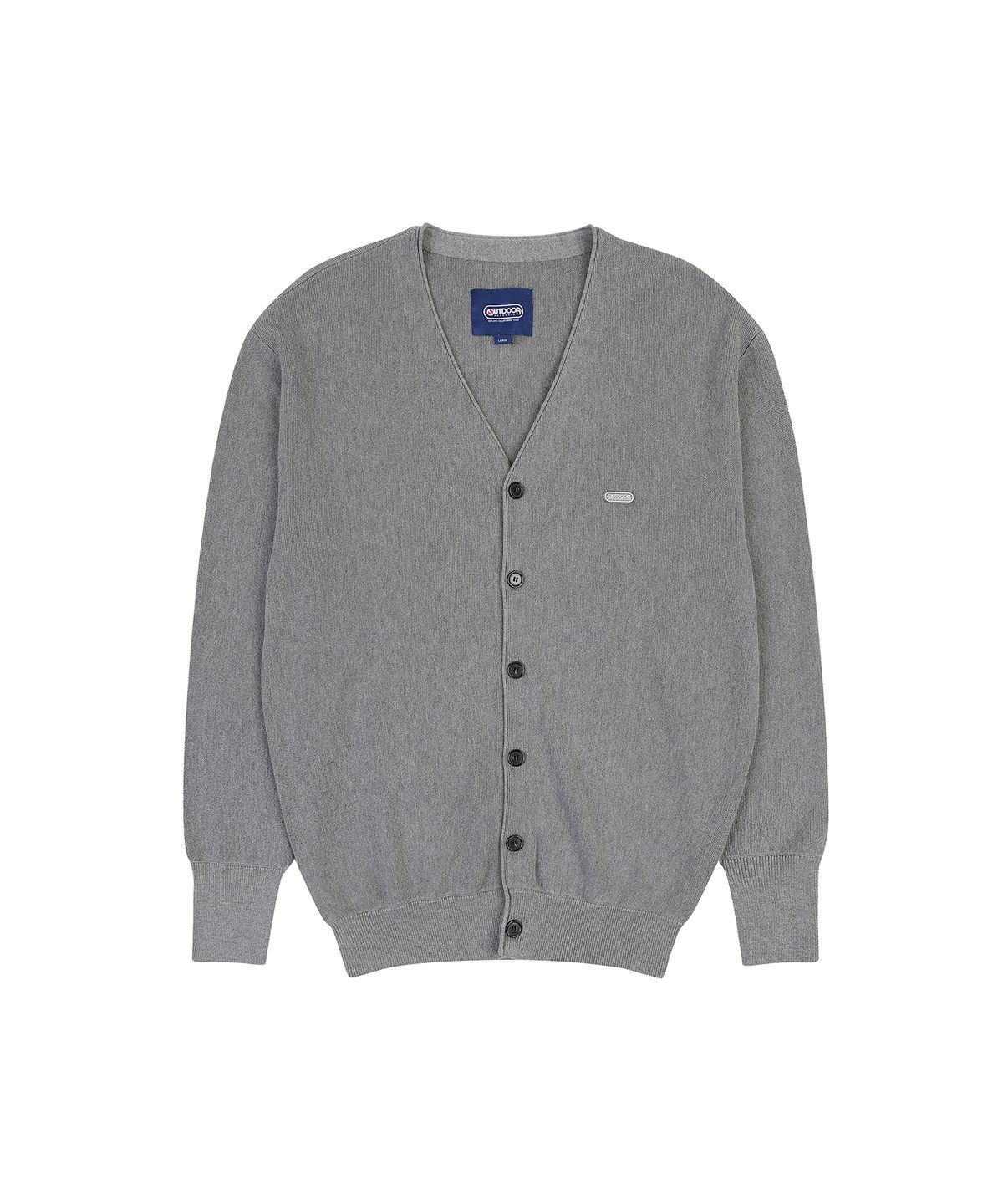 아웃도어 프로덕츠(OUTDOOR PRODUCTS) V NECK CARDIGAN (GRAY)