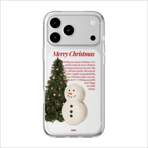 [아이폰17 출시]메리윈터 디자인 아이폰 전기종 클리어 젤리 케이스