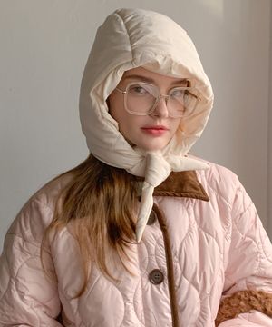 패딩 귀도리 모자 (3colors)