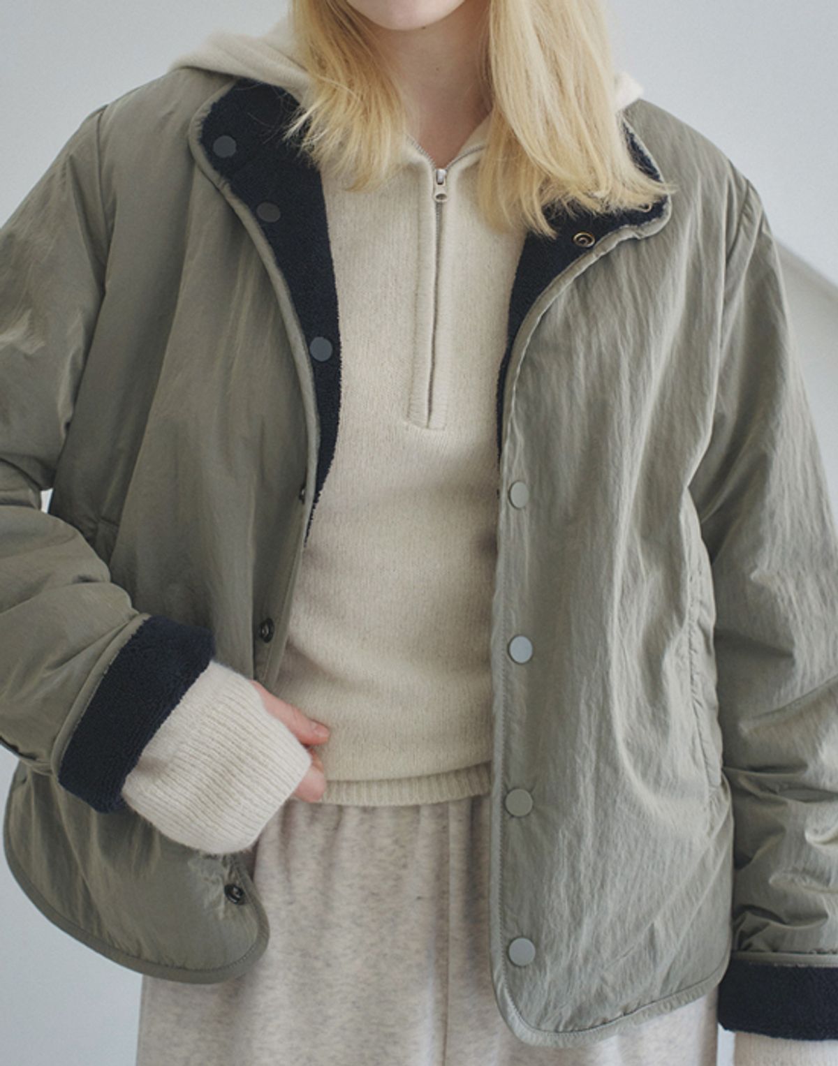 디그(DIGUE) snug reversible JK (FREE,L)