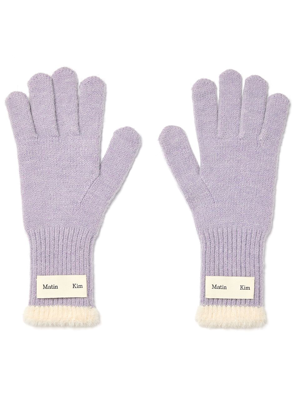【Matin Kim】TWO TONE FINGER HOLE GLOVES MUSINSA | MATIN KIM TWO TONE FINGER HOLE GLOVES IN LILAC