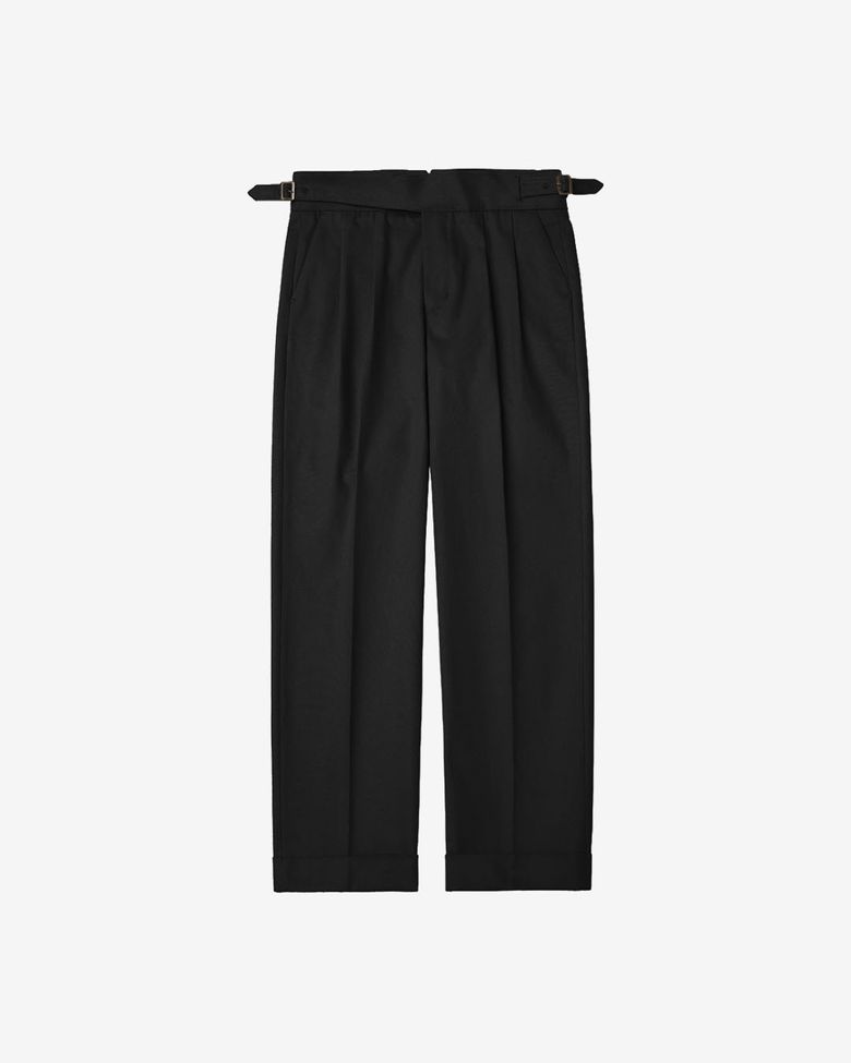 Cotton Gurkha Trousers (Black)