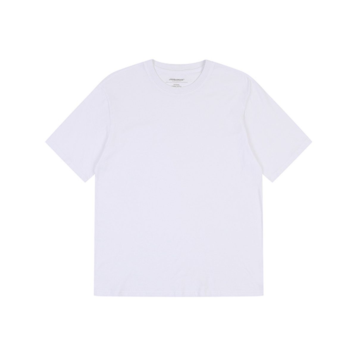 잠뱅이(JAMBANGEE) 유니) 투팩 라운드 티셔츠(2PCS / PACK) JO5WTS649-WH