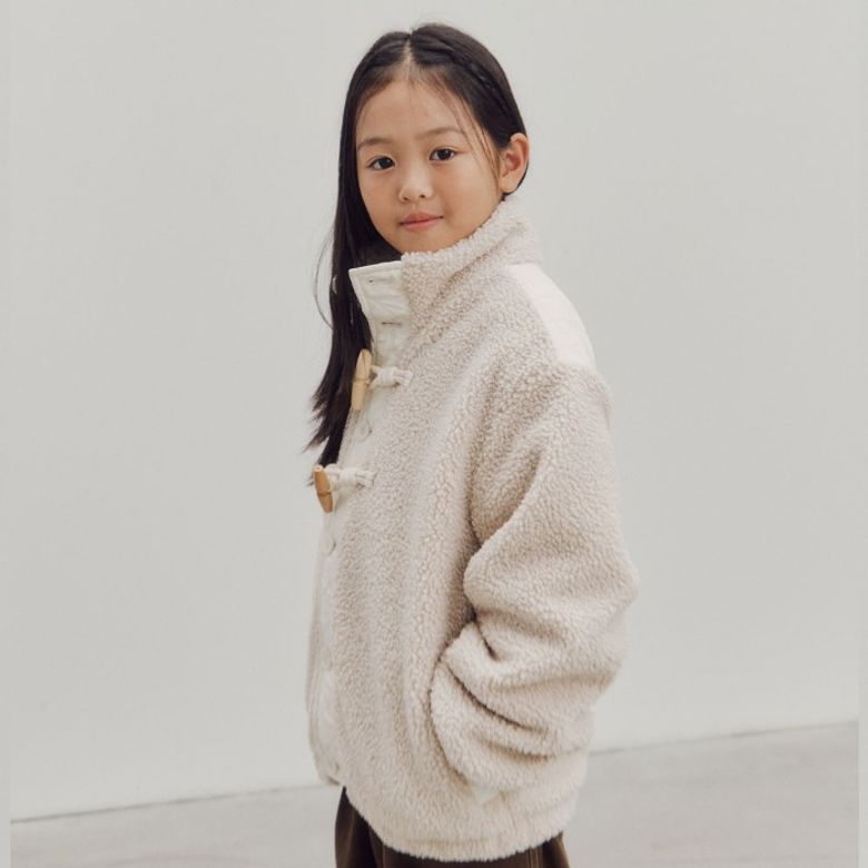 슬레이 더플 점퍼 아이보리