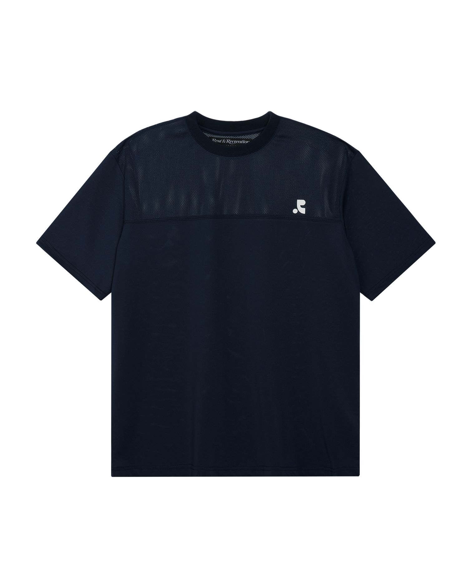 Rest&Recreation☆UNISEX MESH CREWNECK TSHIRT (3color) MUSINSA | REST&RECREATION MESH CREWNECK T-SHIRT - NAVY
