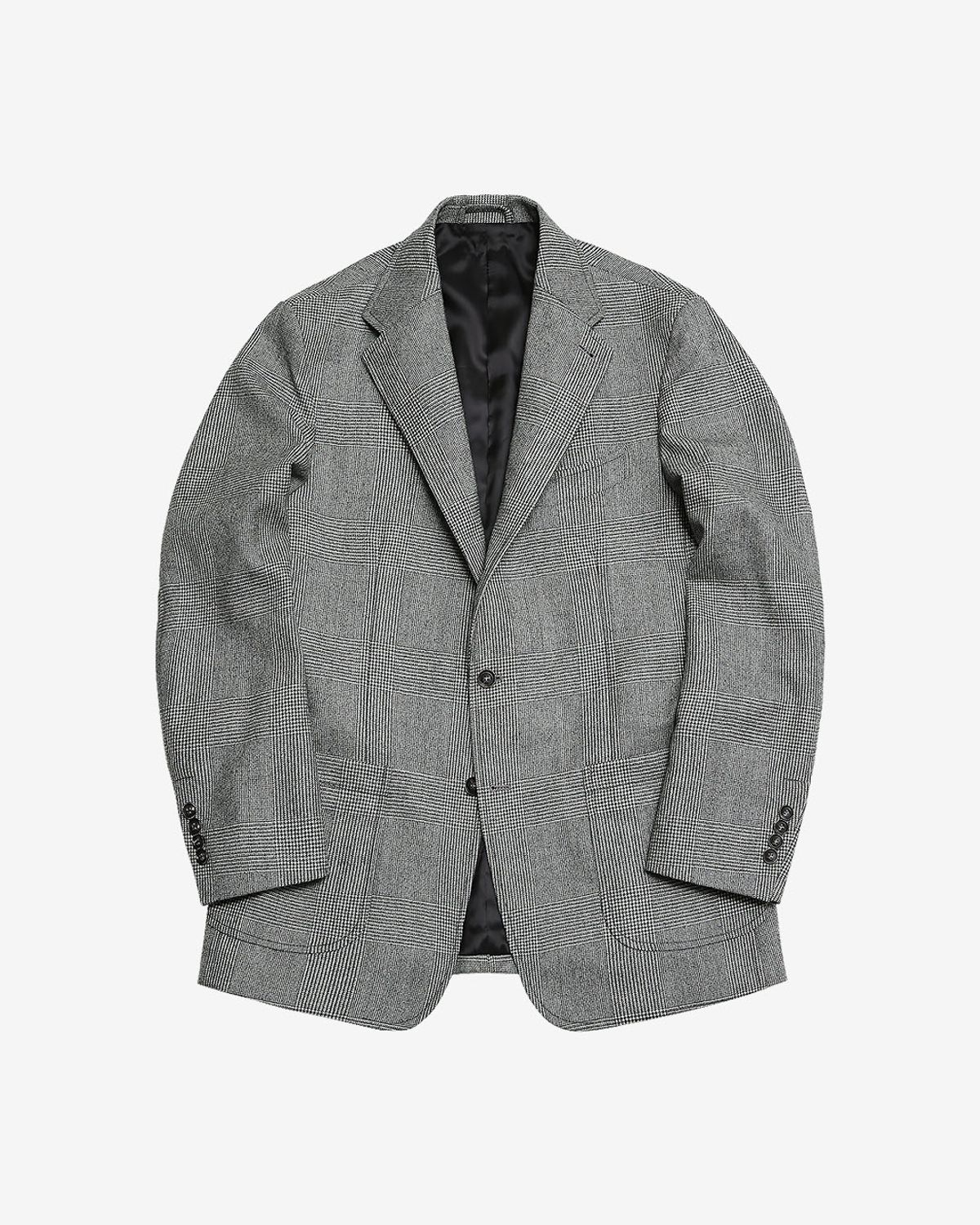 솔티(SORTIE) 410 Glen Check Wool Jacket (Gray)