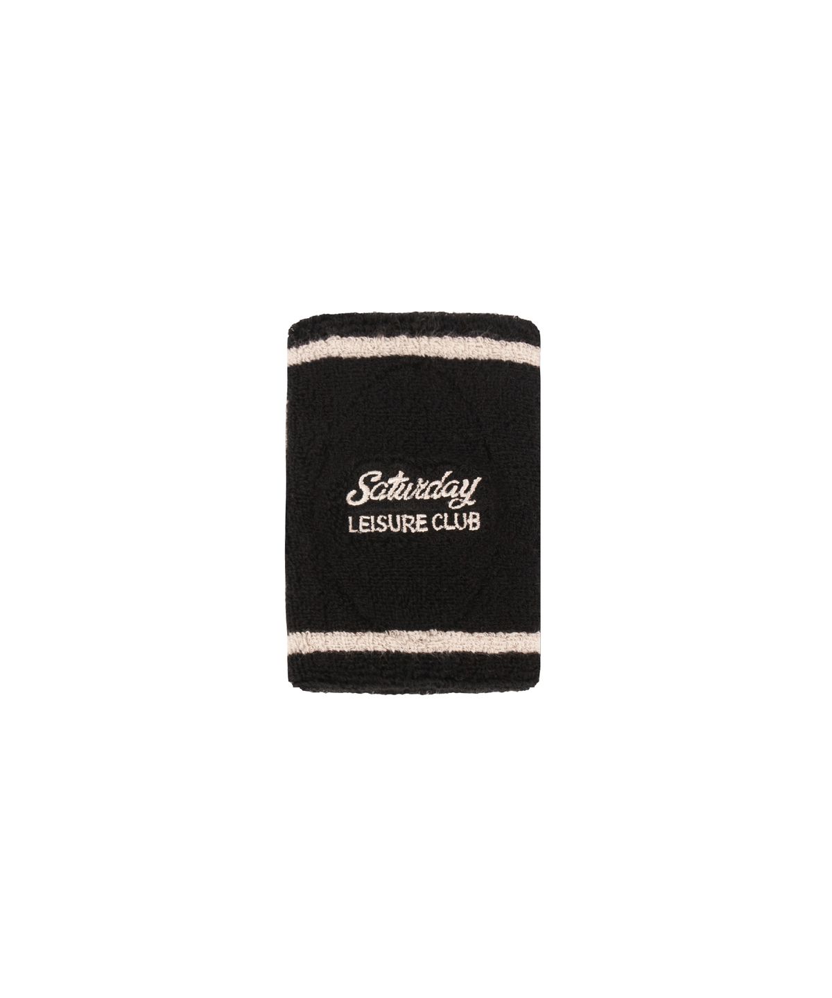 세러데이 레저 클럽(SATURDAY LEISURE CLUB) Leisure Wristband - Black & Ivory