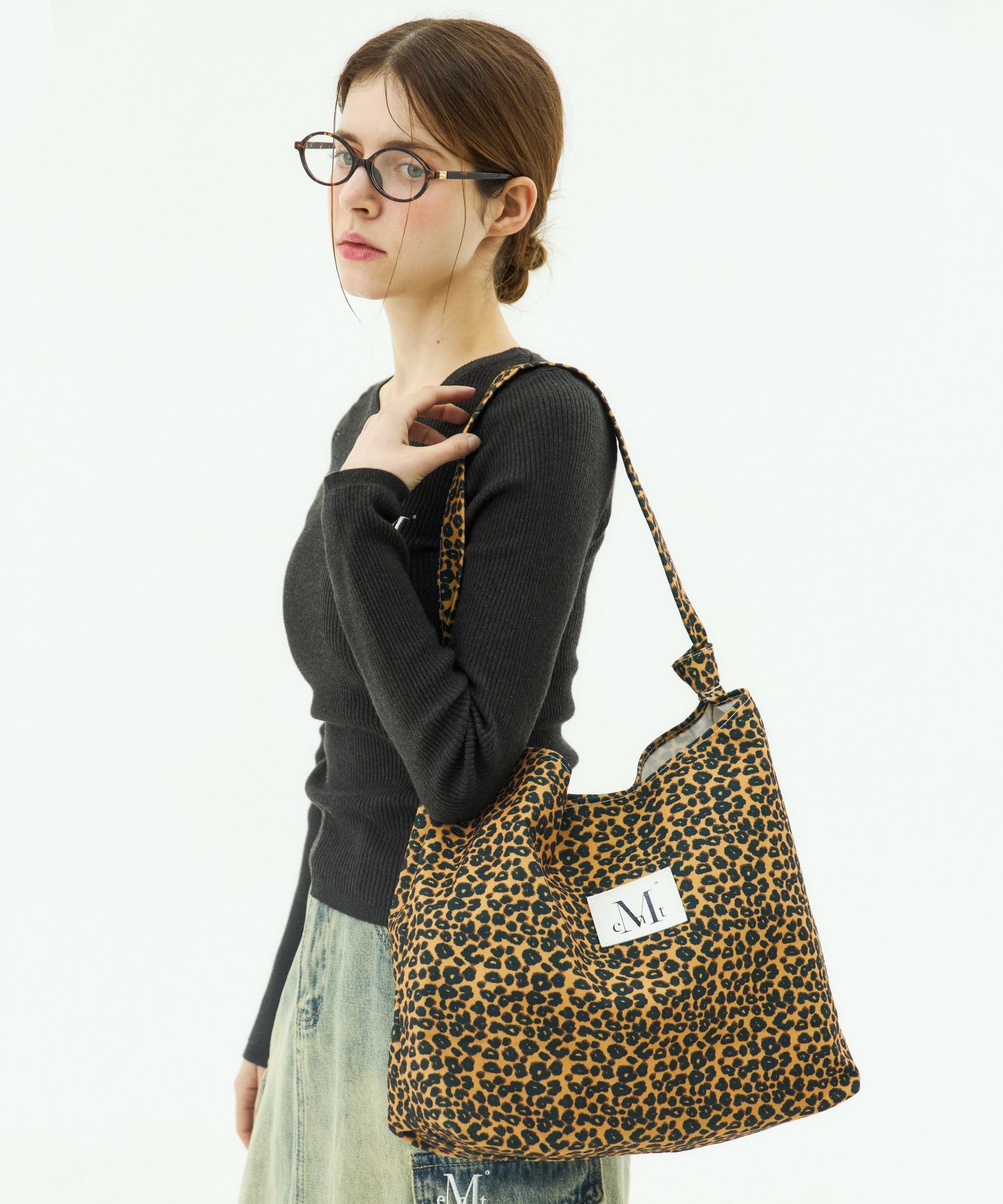 ☆MUCENT☆ Ravi Leopard Hopi Shoulder Bag Unisex MUSINSA | MUCENT Ravi Leopard Hopi Shoulder Bag (Unisex)