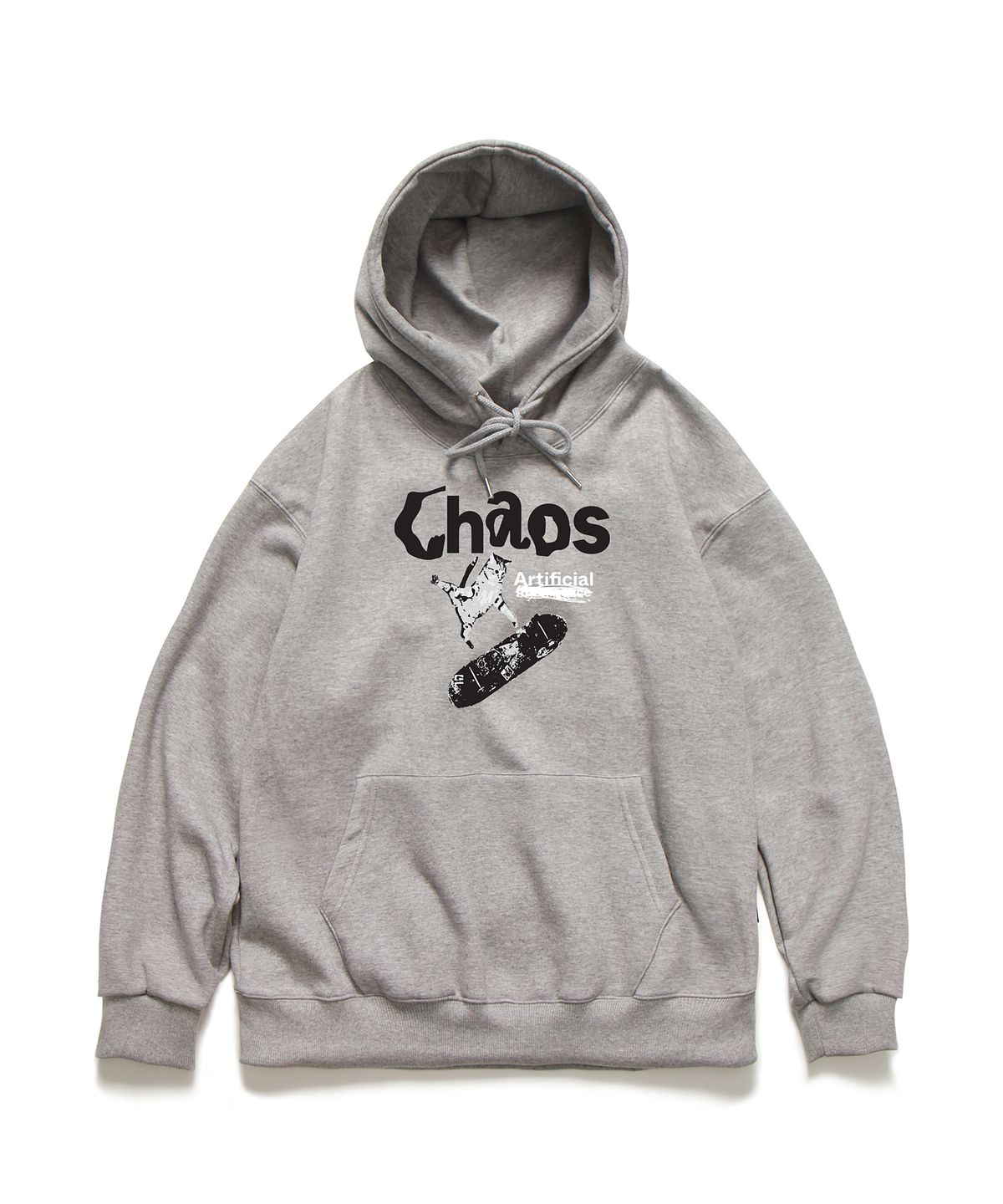 앱놀머씽(ABNORMALTHING) 카오스 후드 그레이 (CHAOS HOOD GREY)