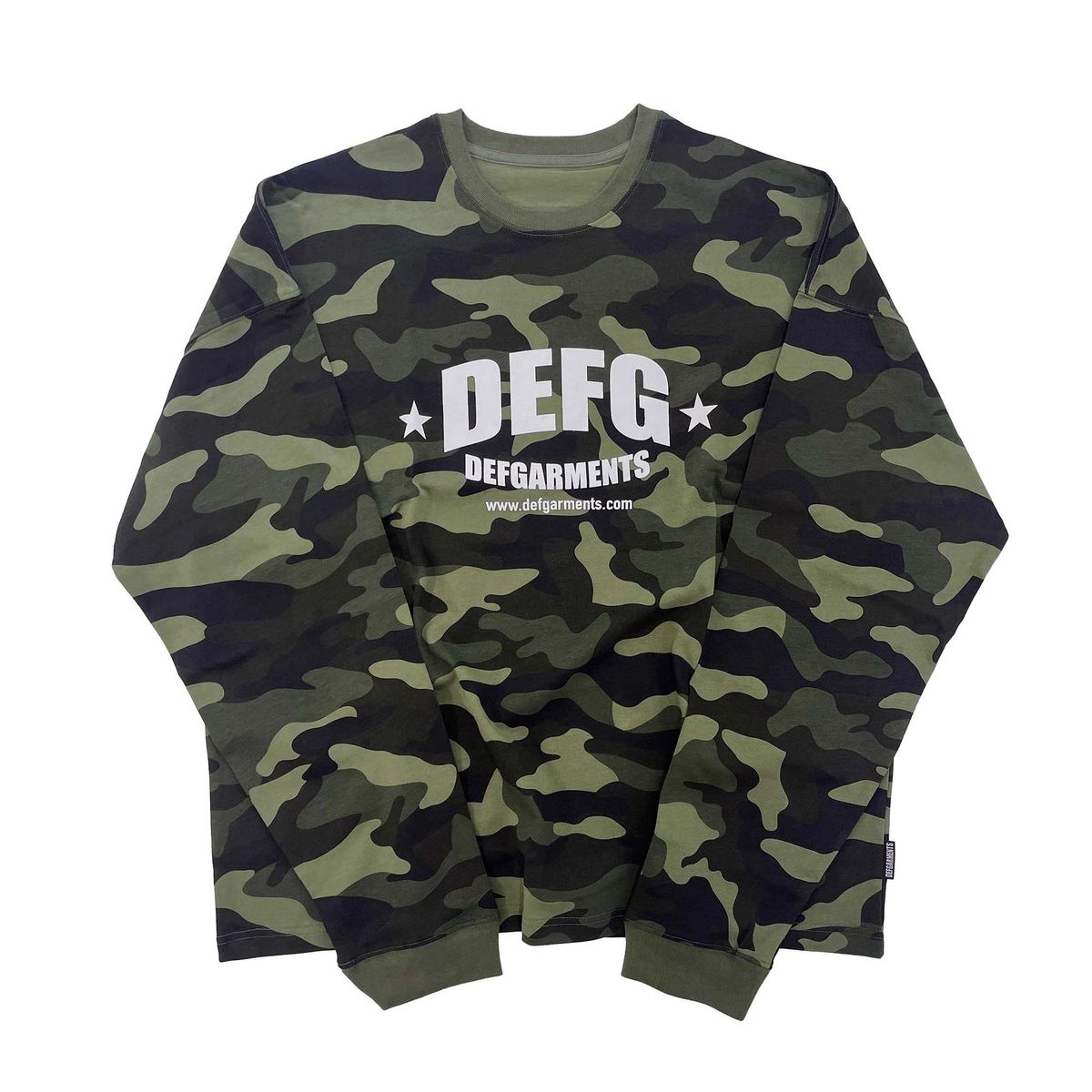 데프가먼츠(DEFGARMENTS) 카모 데프 프린팅 롱슬리브[카모]