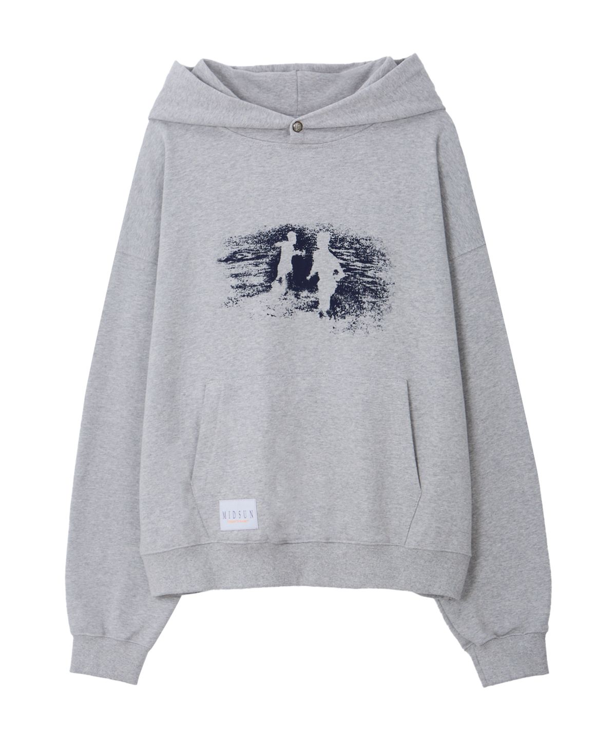 미드선(MIDSUN) Oceans Hoodie-Grey