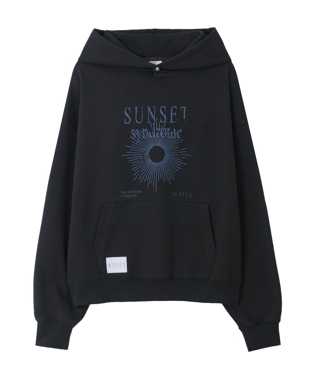 미드선(MIDSUN) Sunset Hoodie-Charcoal