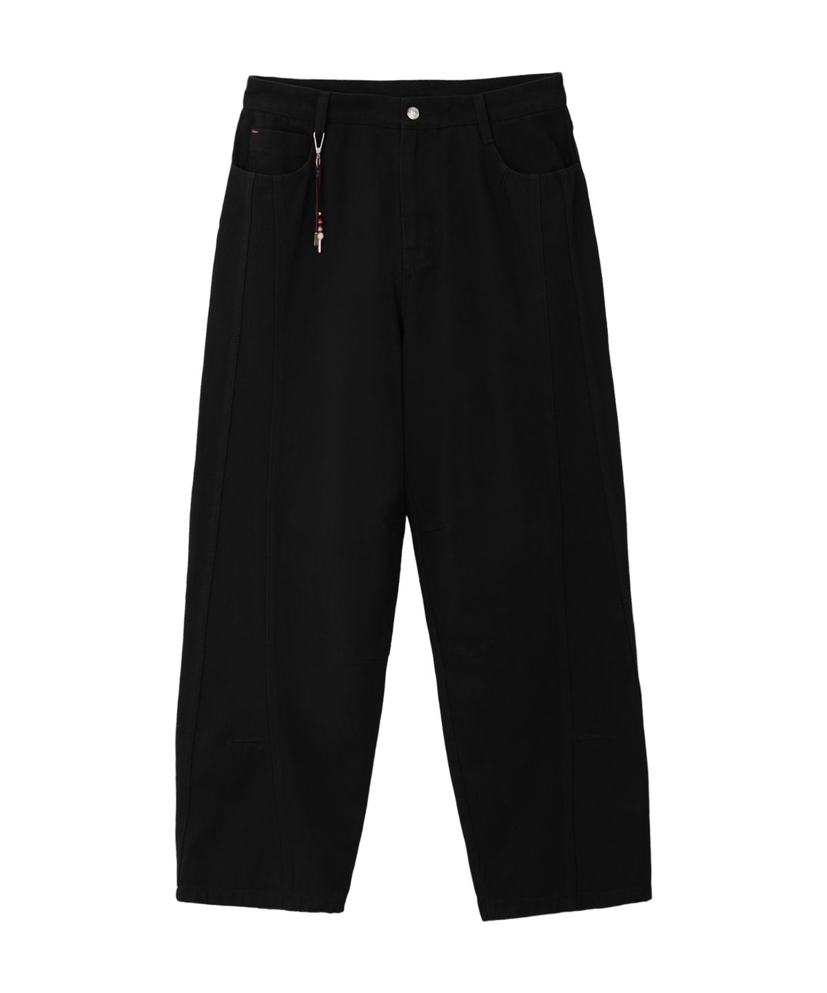 미드선(MIDSUN) Infusion Dart Curved Pants-Black