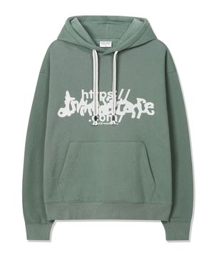 플래시 웹 기모 후드티 [그린]