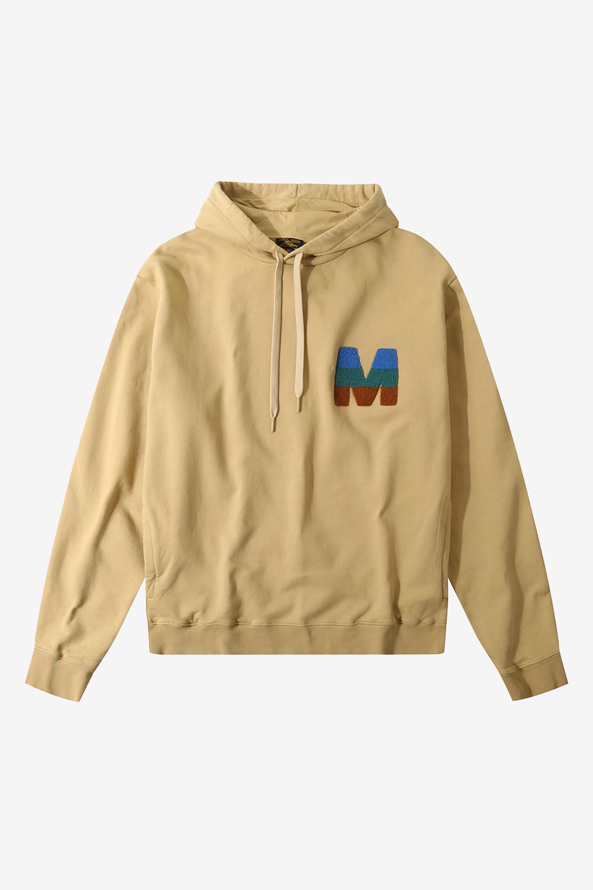 르몽생미셸(LE MONT ST MICHEL) [기모] TILNO - M Logo hoodies_Beige
