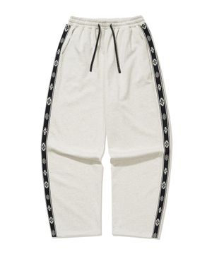 에스닉 테이프 스웻팬츠 [오트밀]